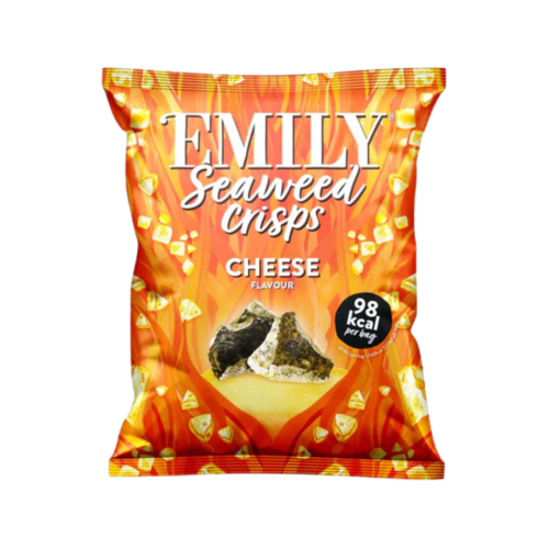 emily, chipsuri din alge nori cu alternativa vegana la branza, 18g