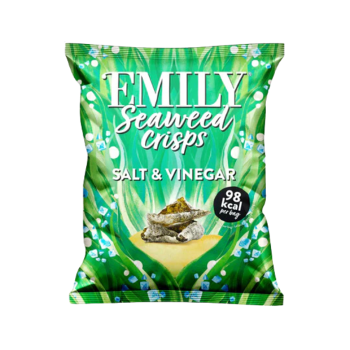 emily, chipsuri din alge nori cu sare si otet, 18g