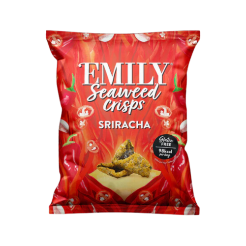 emily, chipsuri din alge nori cu sriracha, 18g